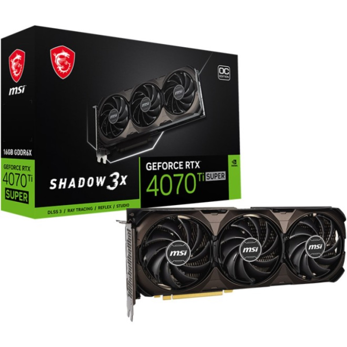 Видеокарта MSI GeForce RTX4070Ti SUPER 16Gb SHADOW 3X OC (RTX 4070 Ti SUPER 16G SHADOW 3X OC) 98_98.jpg - фото 1