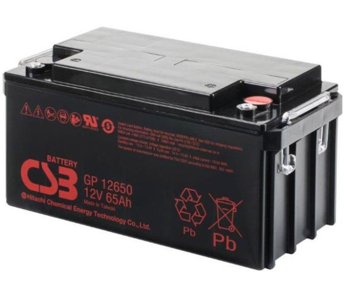 Аккумуляторная батарея CSB 12V 65Ah (GP12650I) 256_221.jpg