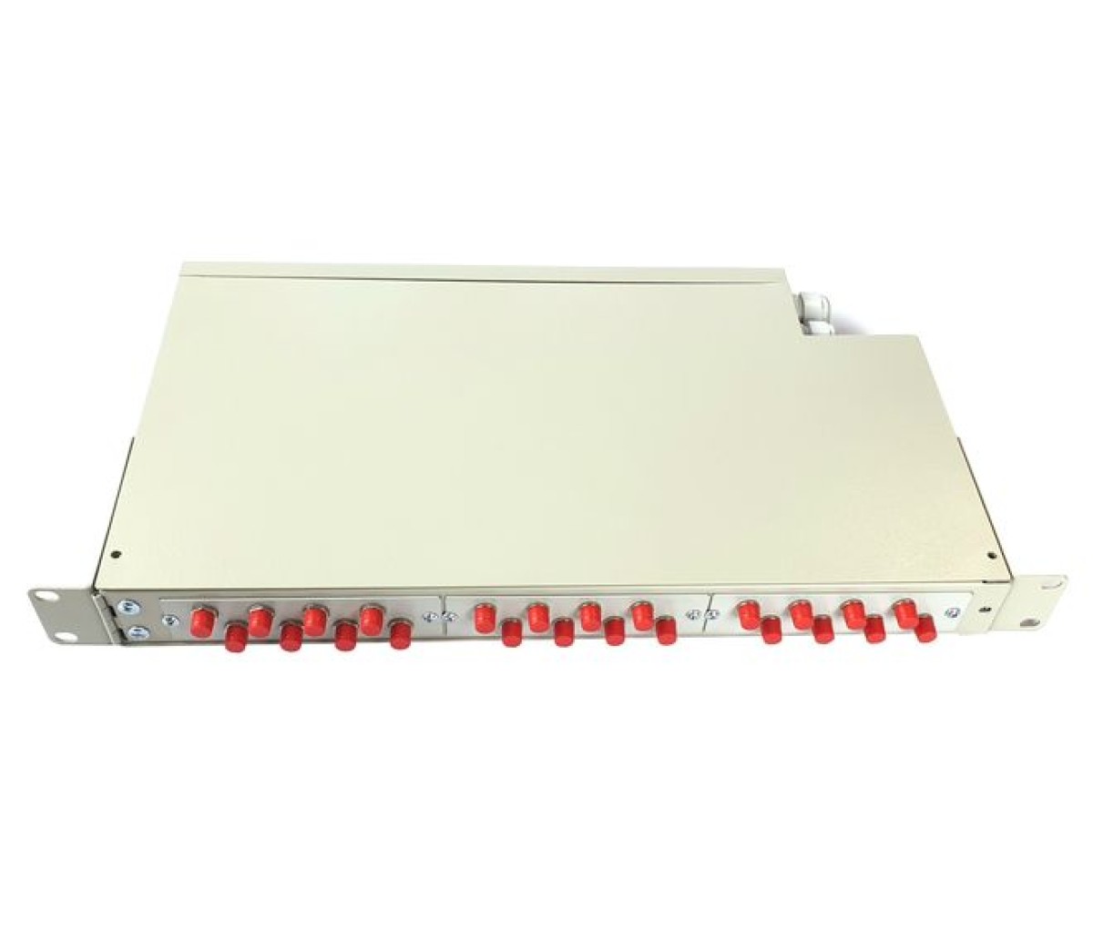 Оптическая патч-панель EServer 1U-24 19″ FC-24 в сборе - фото 1