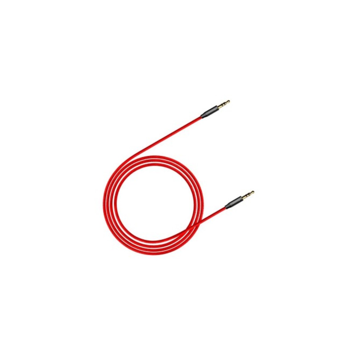 Кабель мультимедійний Jack 3.5mm Yiven M30 M/M 1m red-black Baseus (CAM30-B91) 98_98.jpg - фото 2