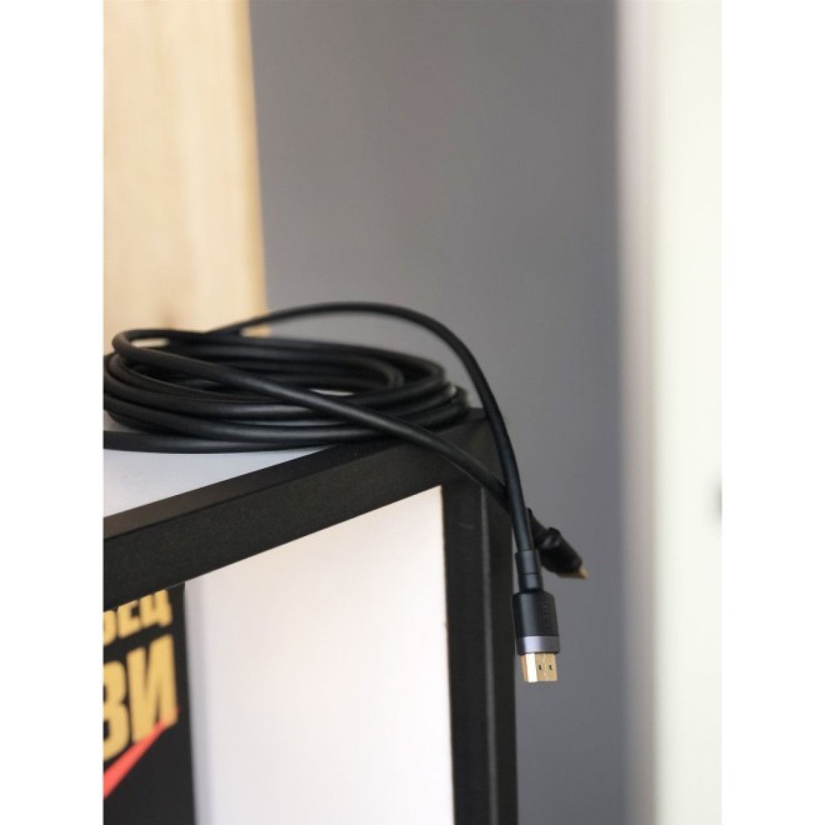 Кабель мультимедійний HDMI to HDMI 1.0m V2.0 Baseus (CADKLF-E01) 98_98.jpg - фото 2