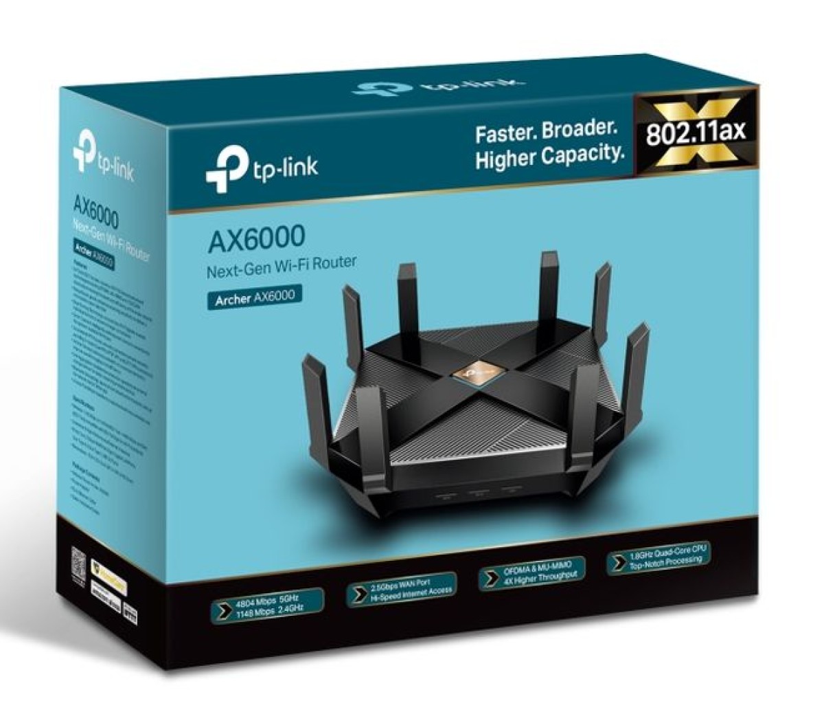 Маршрутизатор TP-Link Archer AX6000 - фото 3