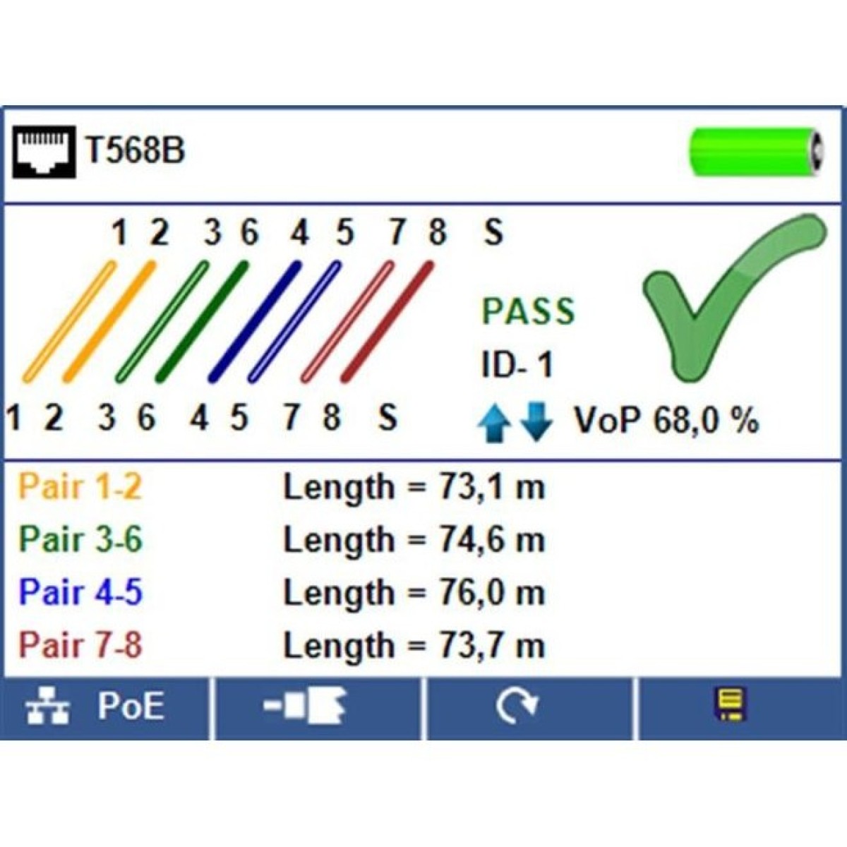 Тестер витой пары и коаксиального кабеля Softing CableMaster 600 (CM600) (с определением длины, метод TDR) 98_98.jpg - фото 7