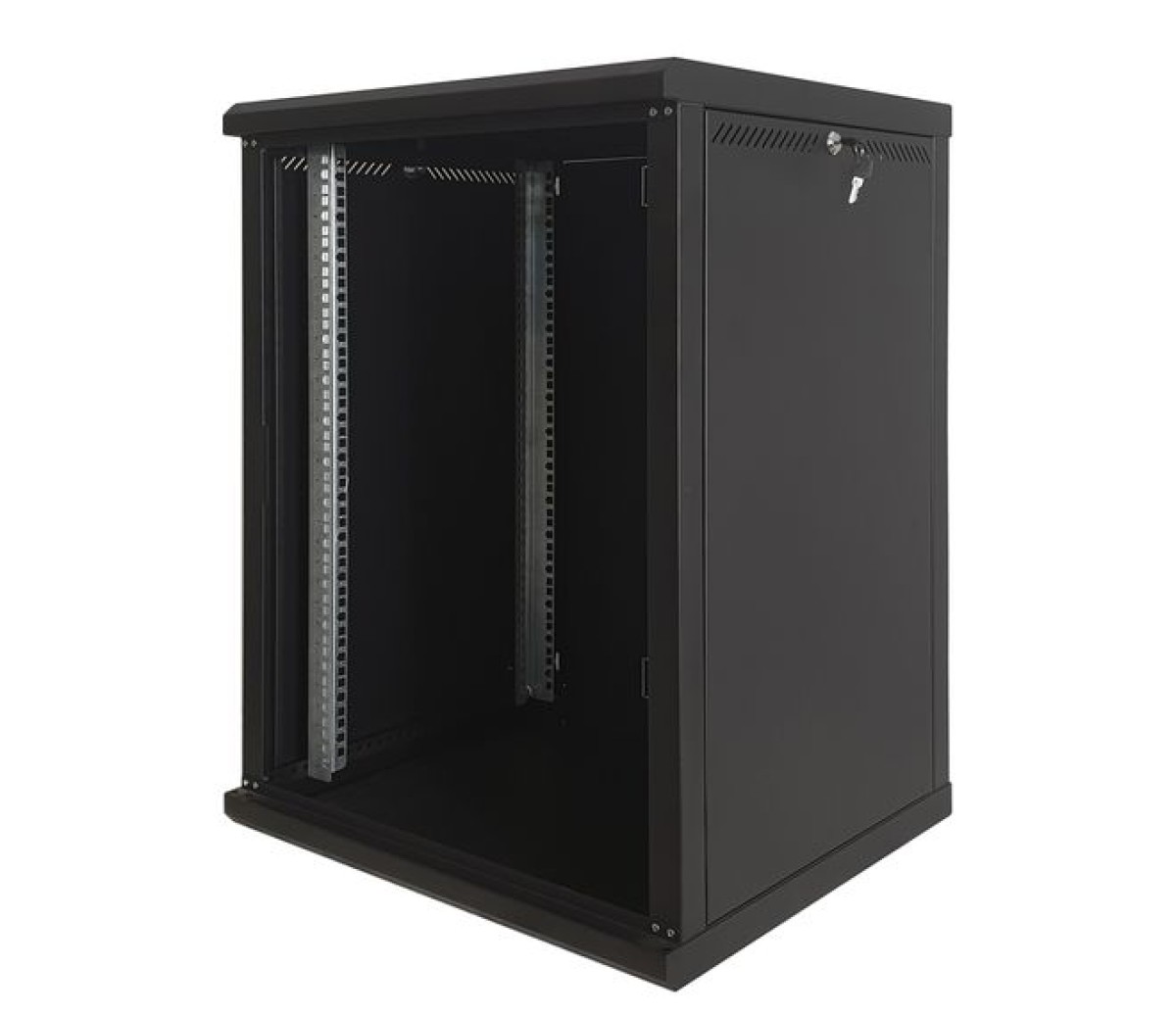 Серверный шкаф 12U, EServer 600х500х637 (Ш*Г*В), стекло, черный 98_85.jpg - фото 2