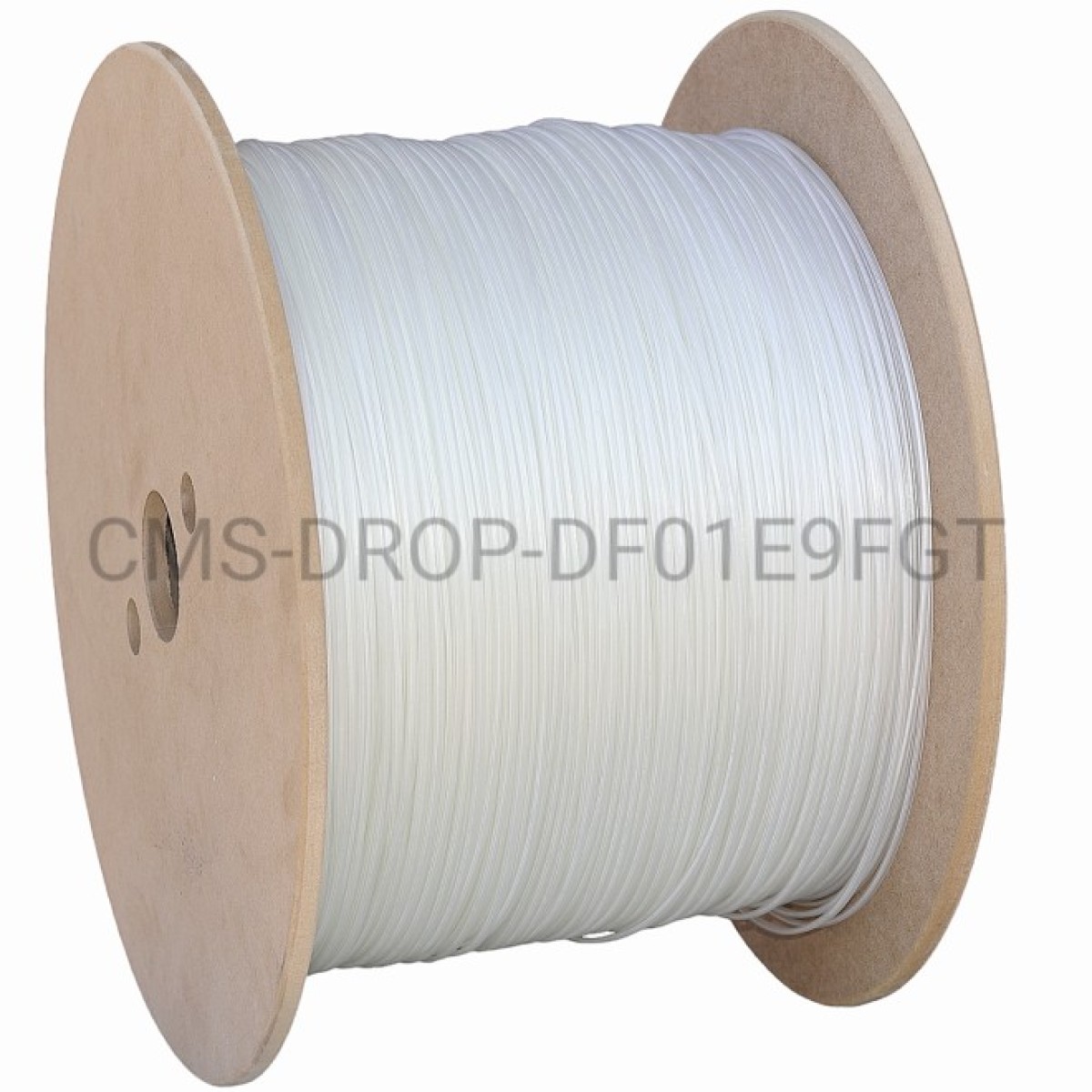 Кабель FTTH 2FG MB абонентского доступу, U-N(2ZN)H, 1E9/125, G.657.A2/B2, універсальний, діелектричний, гнучкий, 500N, FRNC, 1000м, прозорий (CMS-DROP-DF01E9FGT) 256_256.jpg
