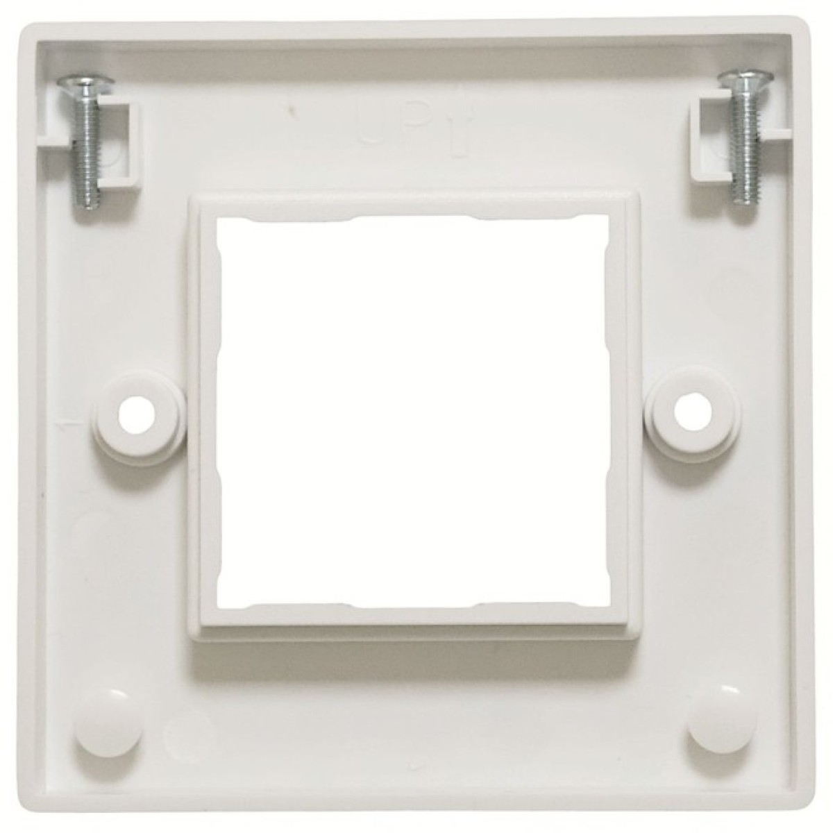 Рамка Everon 86x86 для установки модуля 45х45, RAL 9010 белая, Corning 98_98.jpg - фото 2