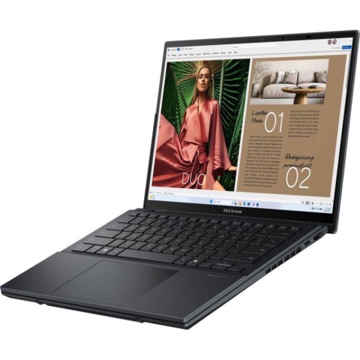 Ноутбук ASUS Zenbook Duo UX8406CA-PZ043W (90NB14X1-M001J0) 98_98.jpg - фото 3