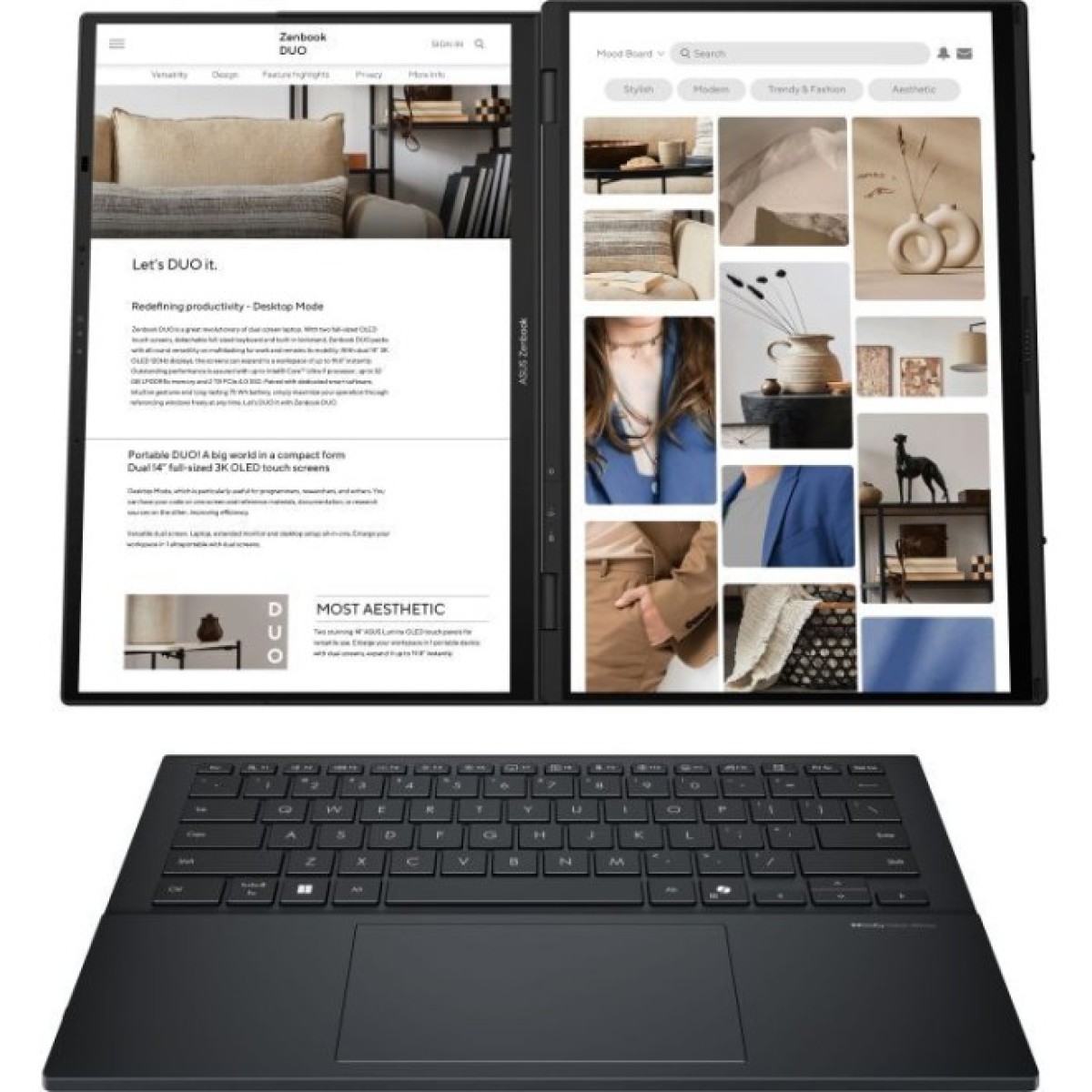 Ноутбук ASUS Zenbook Duo UX8406CA-PZ043W (90NB14X1-M001J0) 98_98.jpg - фото 7