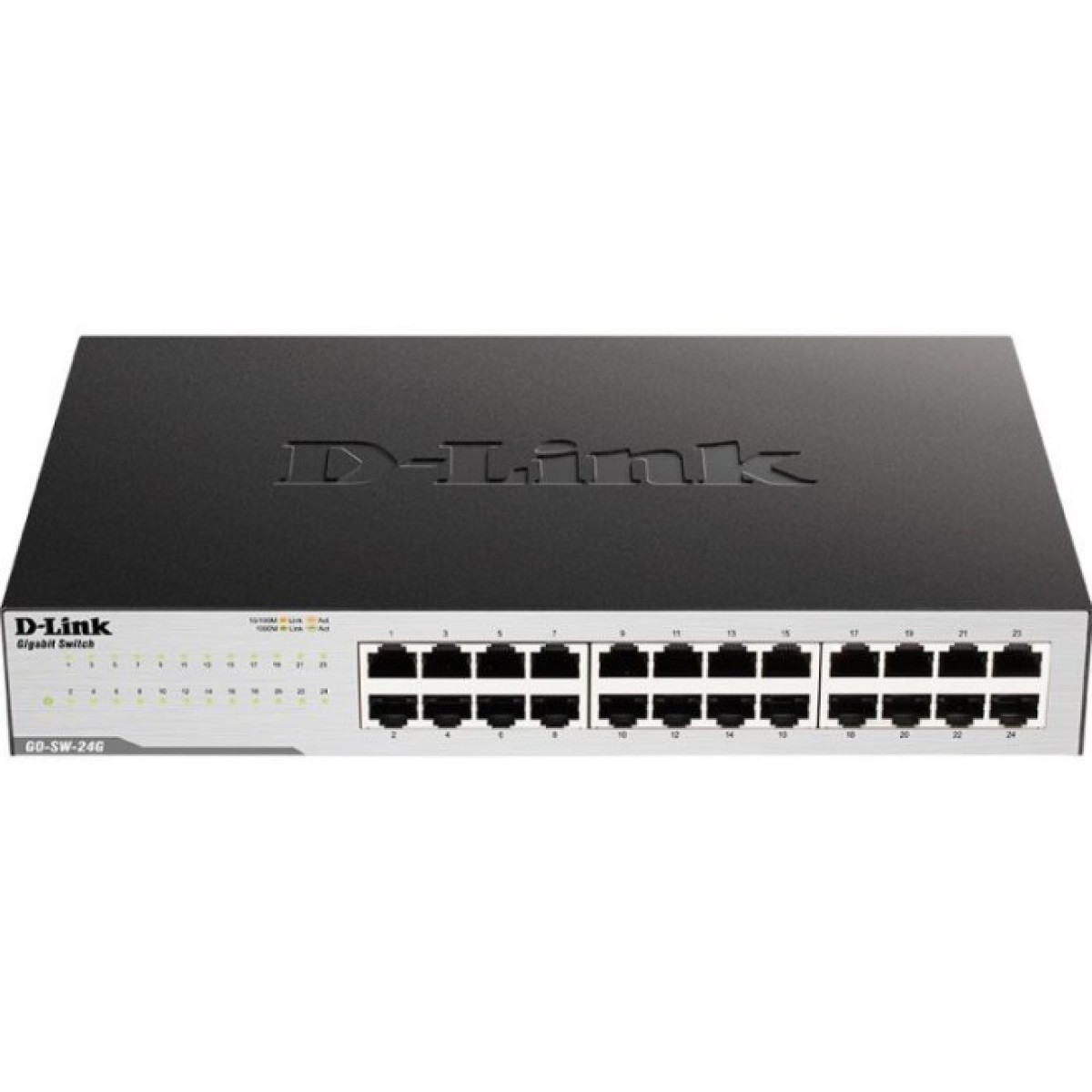 Комутатор мережевий D-Link GO-SW-24G 98_98.jpg - фото 2