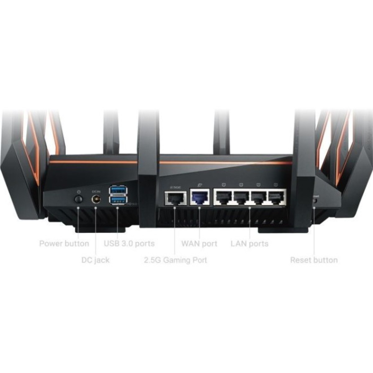 Маршрутизатор ASUS GT-AX11000 (90IG04H0-MU9G00) 98_98.jpg - фото 5