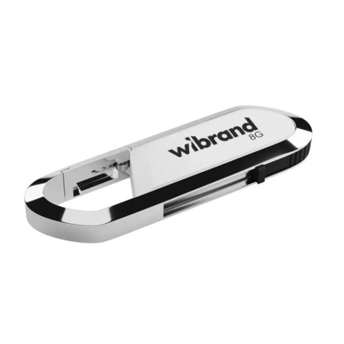 USB флеш накопитель Wibrand 8GB Aligator White USB 2.0 (WI2.0/AL8U7W) 256_256.jpg