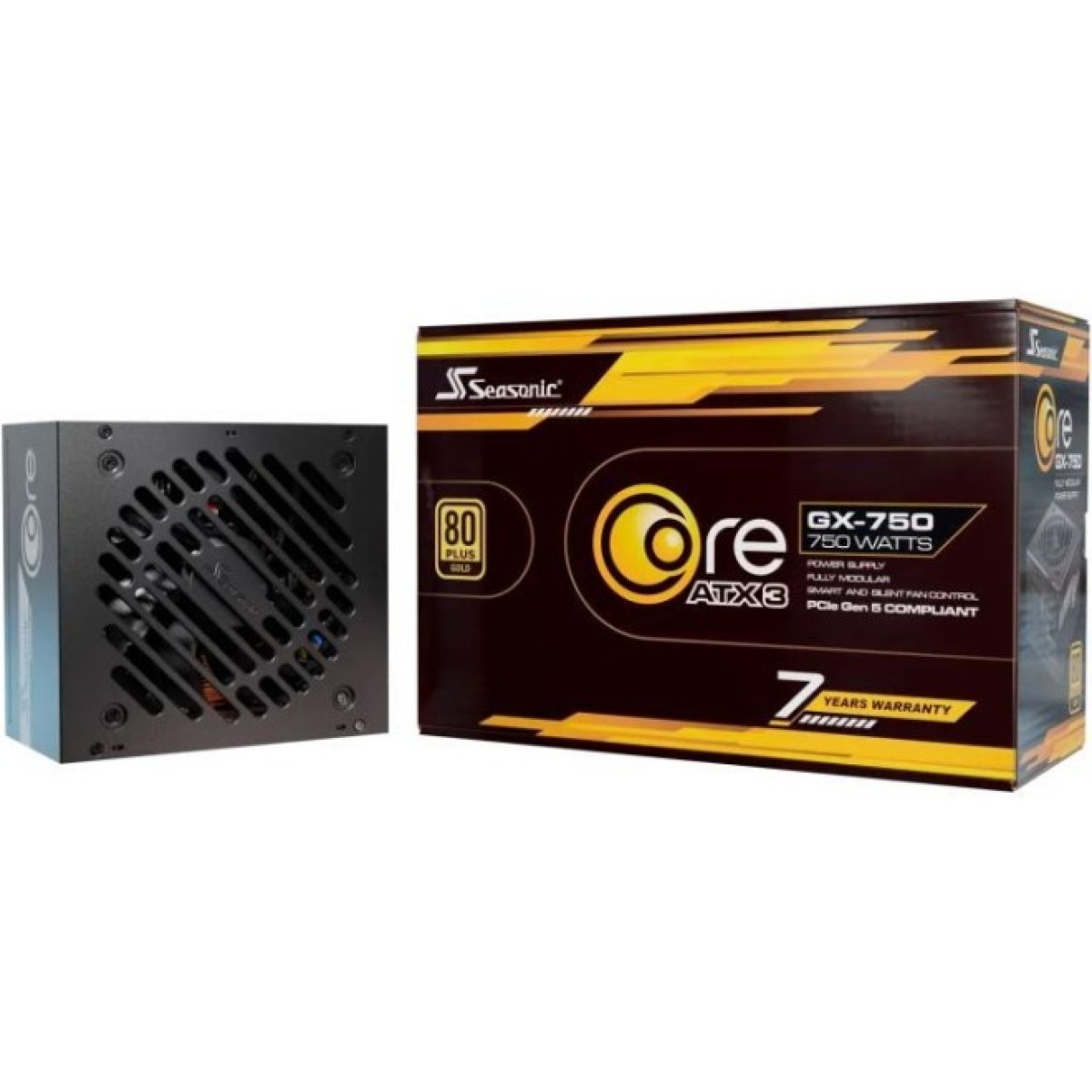 Блок живлення Seasonic 750W CORE GX 750 (SRP-CGX751-A5A32SF) 98_98.jpg - фото 3