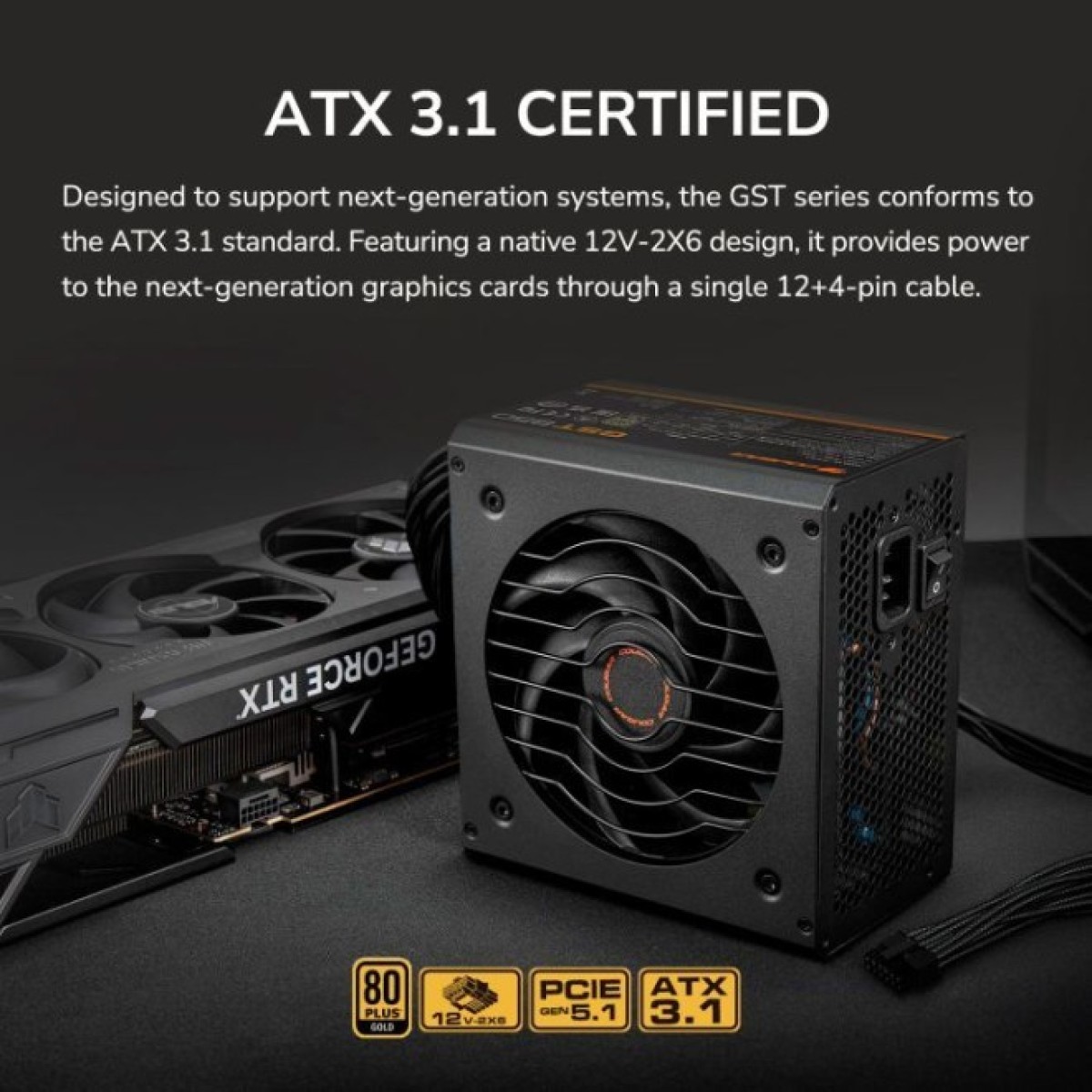Блок питания Cougar 850W (GST850) 98_98.jpg - фото 8