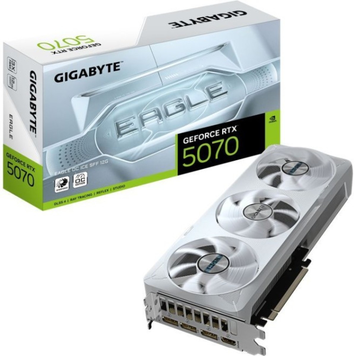 Відеокарта GIGABYTE GeForce RTX5070 12Gb EAGLE OC ICE SFF (GV-N5070EAGLEOC ICE-12GD) 98_98.jpg - фото 4