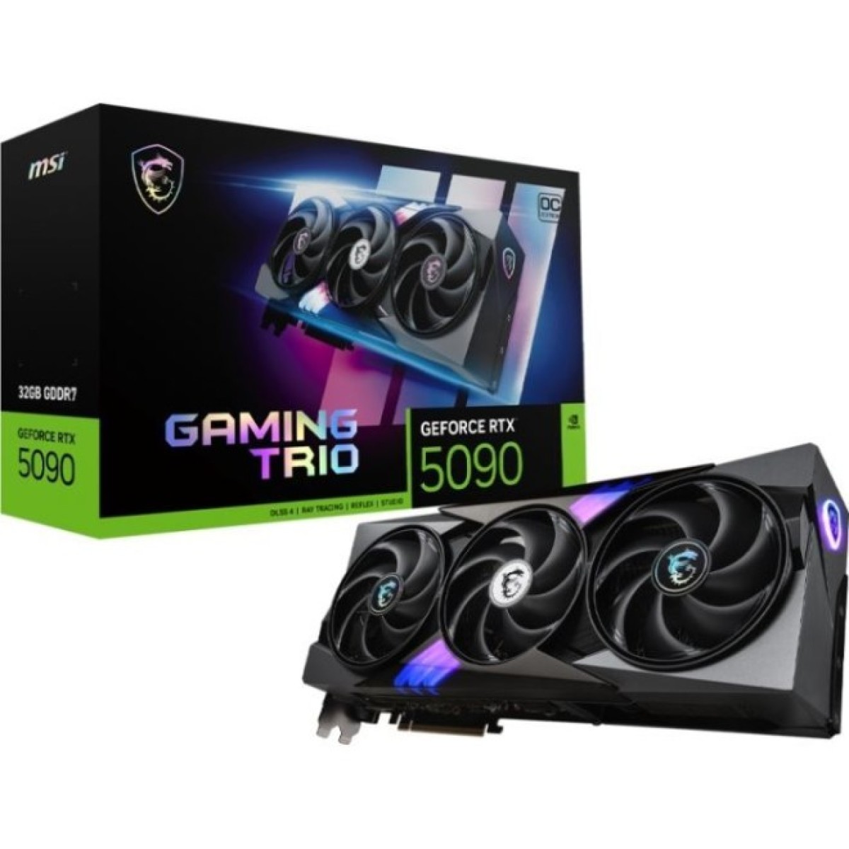 Видеокарта MSI GeForce RTX5090 32GB GAMING TRIO OC (RTX 5090 32G GAMING TRIO OC) 98_98.jpg - фото 6