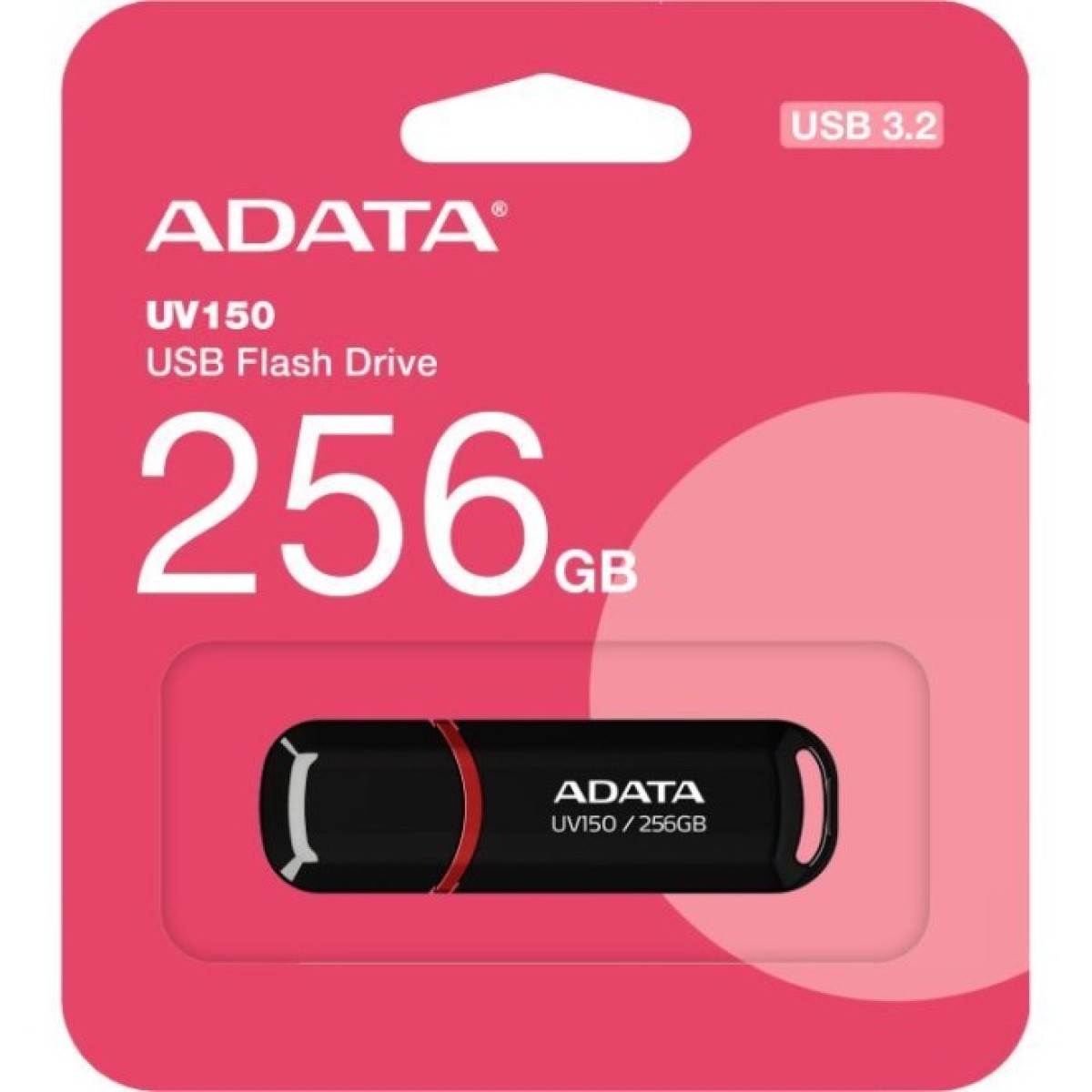 USB флеш накопитель ADATA 256GB UV150 Black USB 3.2 (AUV150-256G-RBK) 98_98.jpg - фото 3