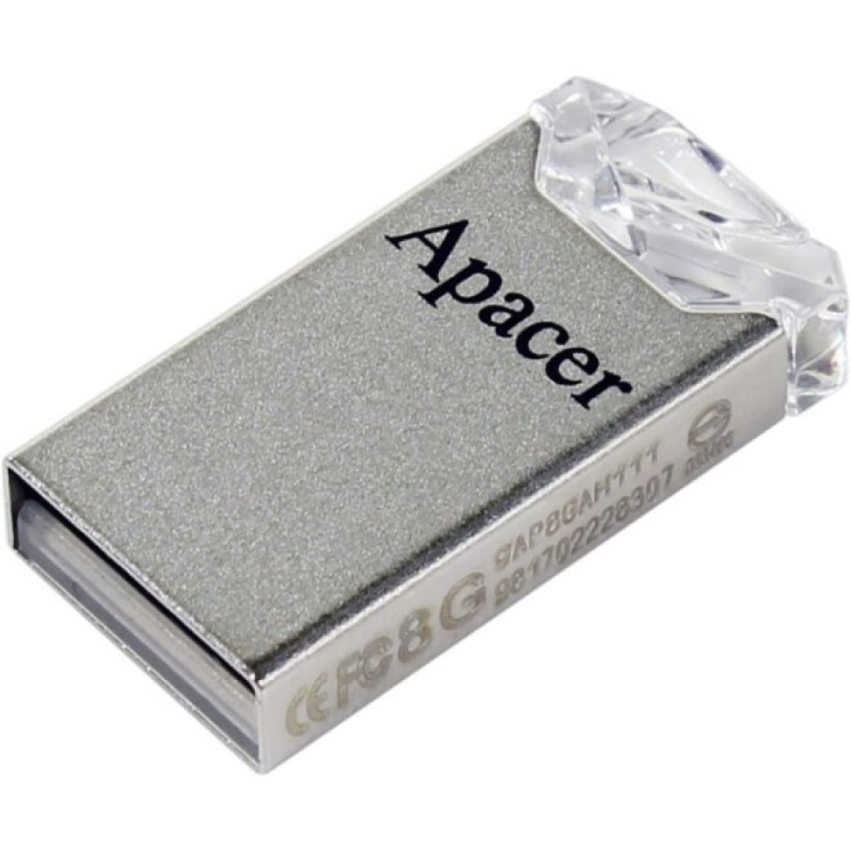 USB флеш накопитель Apacer 64GB AH111 Crystal USB 2.0 (AP64GAH111CR-1) 98_98.jpg - фото 2