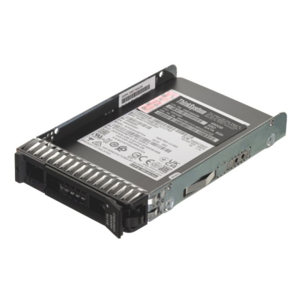 Накопичувач SSD для сервера Lenovo 5400P 480GB 2.5" SATAIII (4XB7A82259) 98_98.jpg - фото 2
