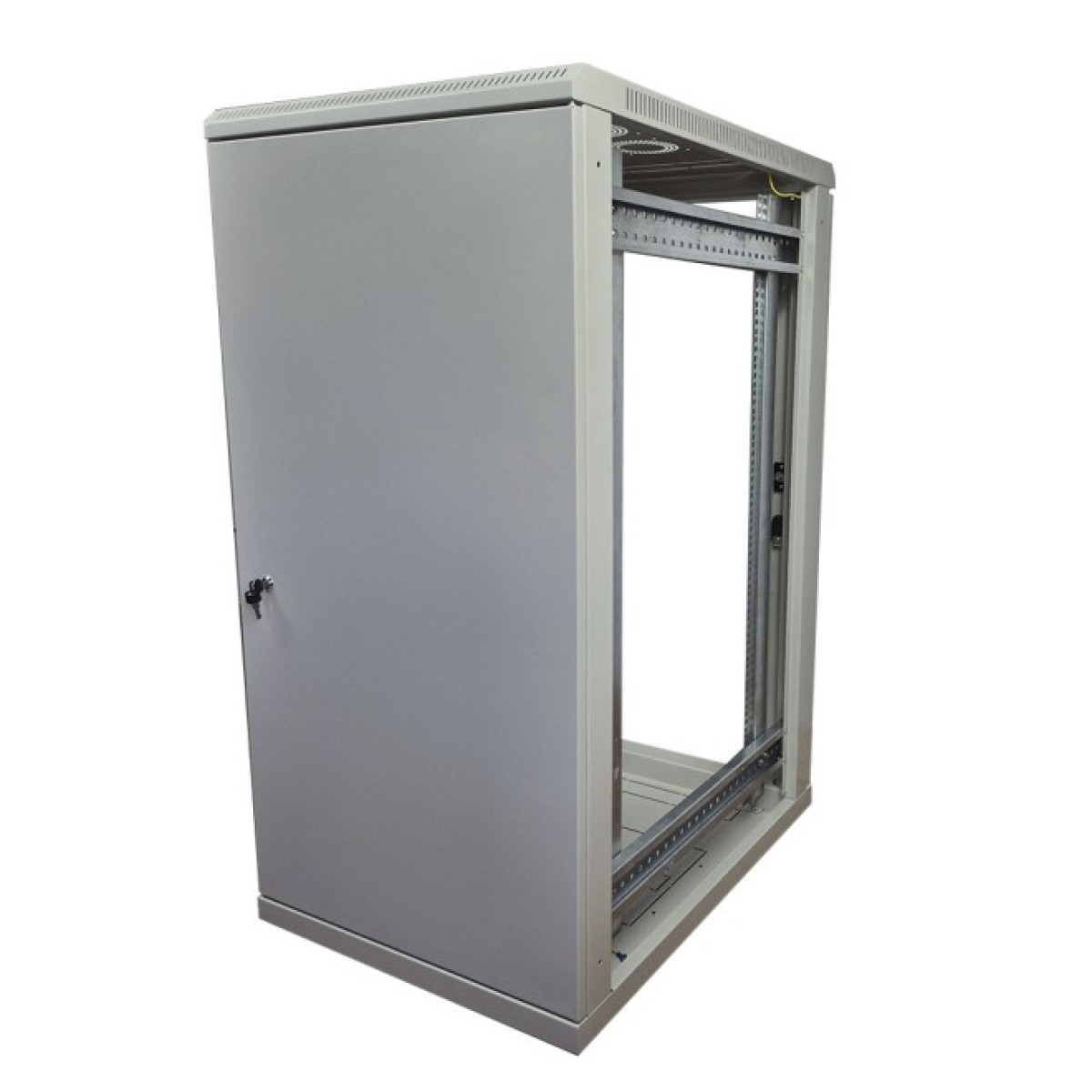 Шкаф серверный напольный EServer 24U-600х600, стекло, серый (ES-2460G) 98_98.jpg - фото 10
