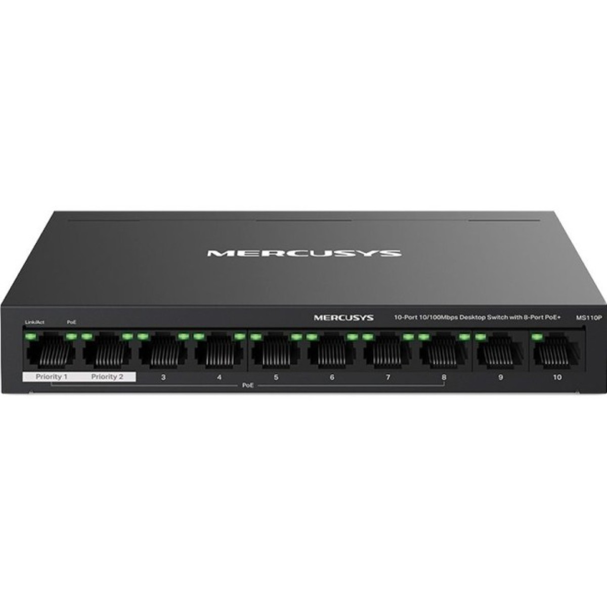 Комутатор Mercusys MS110P 98_98.jpg - фото 2