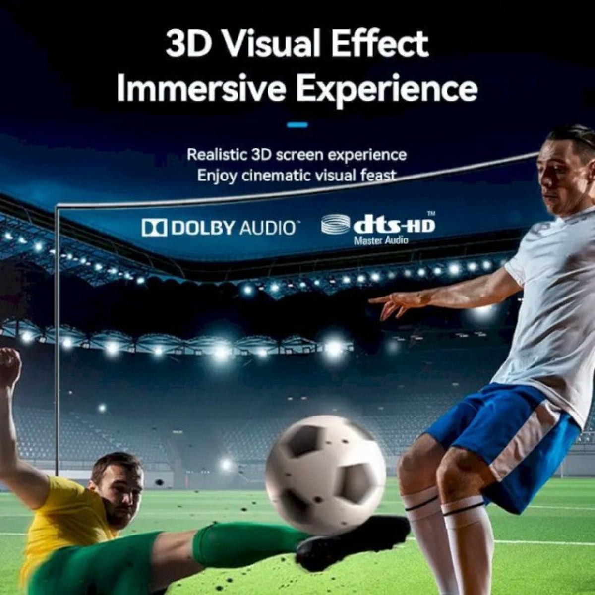 Кабель мультимедійний HDMI M to HDMI F 5.0m V2.0 4K 60Hz PVC Vention (AHCBJ) 98_98.jpg - фото 6