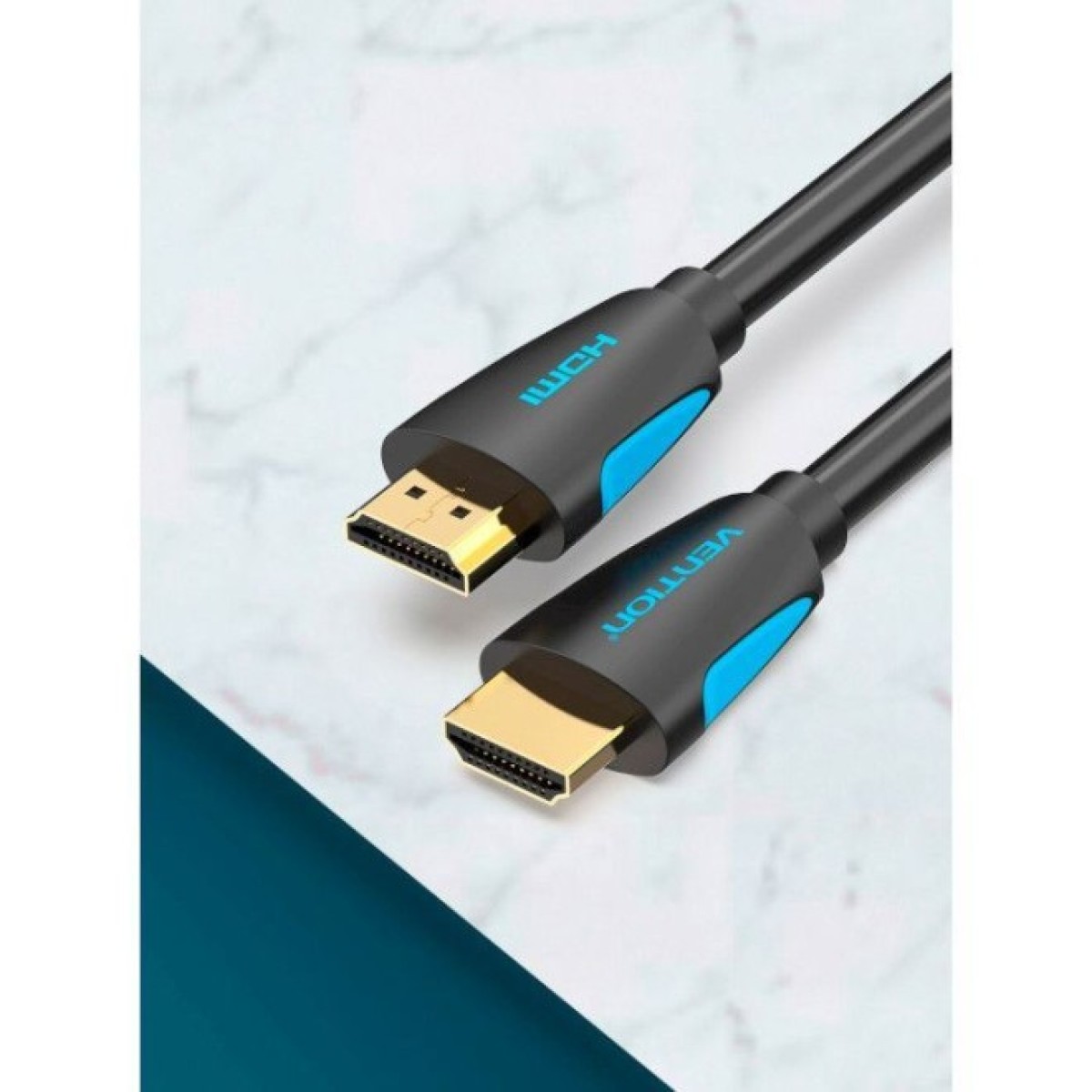 Кабель мультимедийный HDMI to HDMI 15.0m V2.0 4K 30Hz PVC Vention (VAA-M02-B1500) 98_98.jpg - фото 3