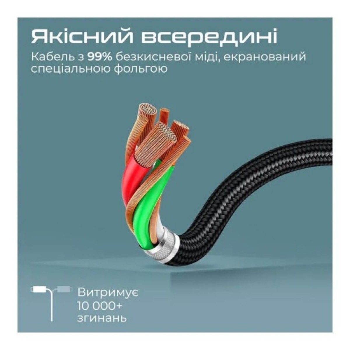 Кабель мультимедийный USB-C to HDMI hdmi-pd100.grey Promate (hdmi-pd100.grey) 98_98.jpg - фото 5