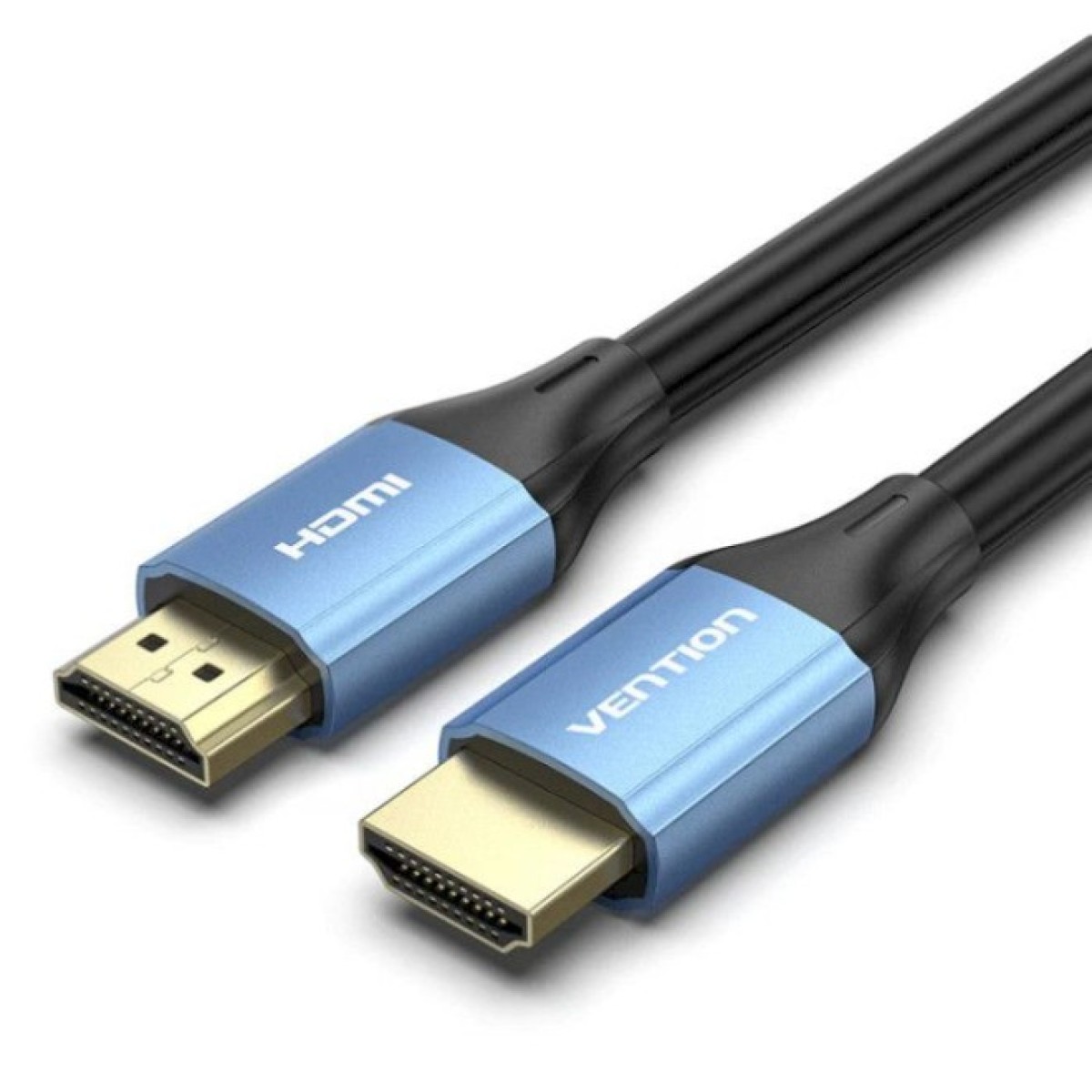 Кабель мультимедийный HDMI to HDMI 5.0m V2.0 4K 60Hz Aluminum Alloy Blue Vention (ALHSJ) 256_256.jpg