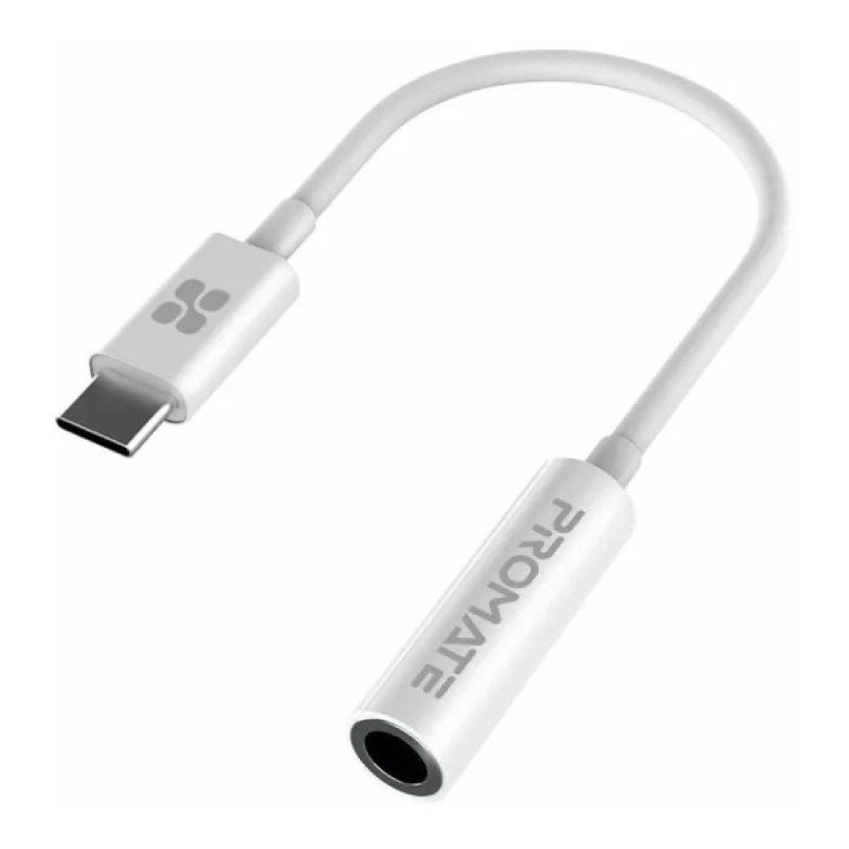 Кабель мультимедийный USB-C to AUX 3.5mm-3.5mm auxlink-c.white Promate (auxlink-c.white) 98_98.jpg - фото 1