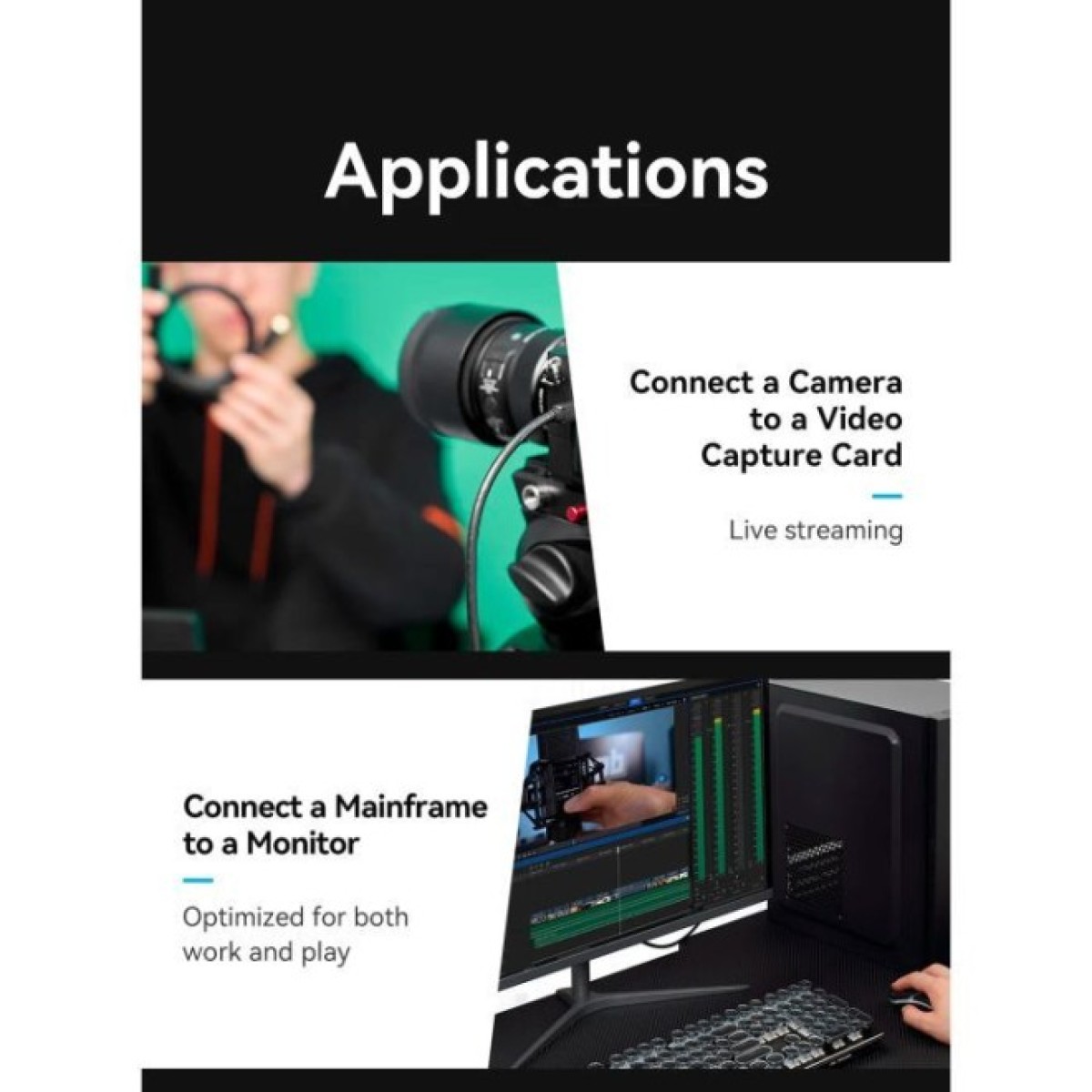 Кабель мультимедийный HDMI to HDMI Micro 3.0m V2.0 4K 60Hz18Gbps HDR Dolby Vention (AGIBI) 98_98.jpg - фото 5