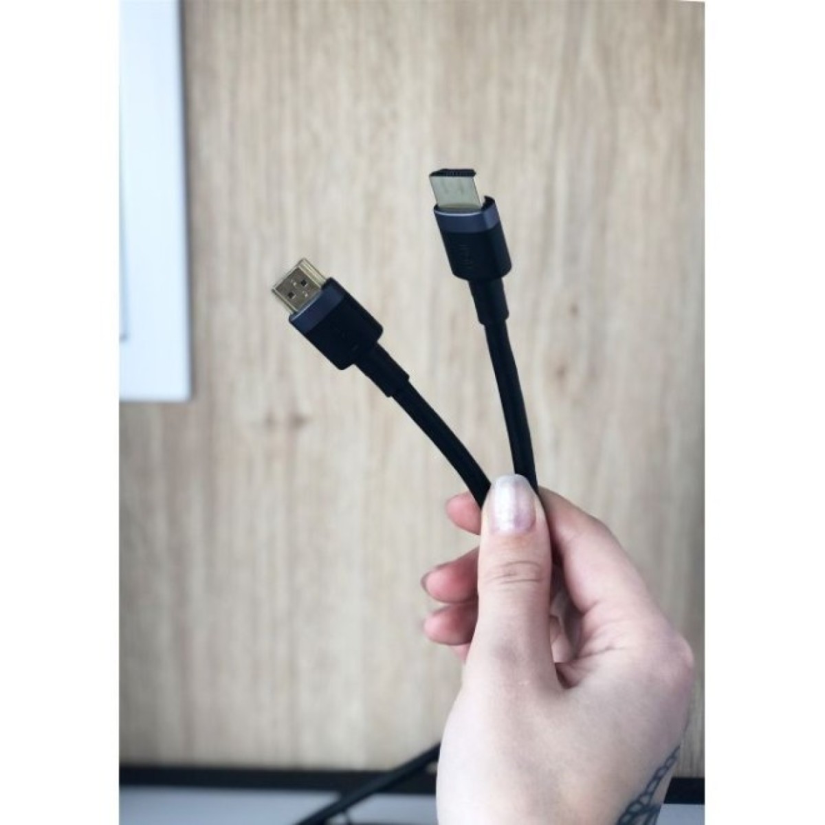 Кабель мультимедійний HDMI to HDMI 5.0m V2.0 Baseus (CADKLF-H01) 98_98.jpg - фото 8