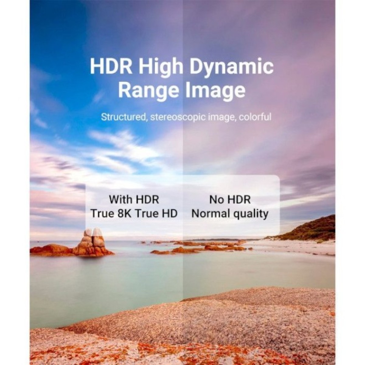 Кабель мультимедійний HDMI to HDMI 60.0m V2.1 Optical 8K 60Hz 48Gbps Dolby 7.1 TPE Black Metal Type Vention (AAZBAE) 98_98.jpg - фото 9