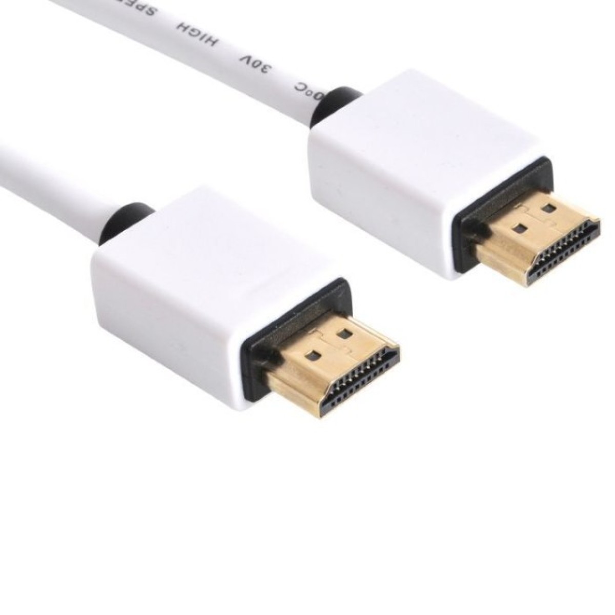 Кабель мультимедийный HDMI to HDMI 2.0m 2.0 white Sandberg (308-98) 98_98.jpg - фото 1
