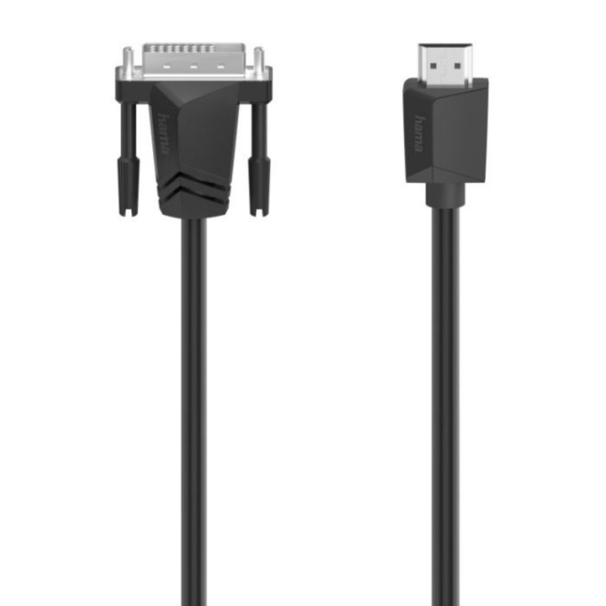 Кабель мультимедийный DVI to HDMI 1.5m Ultra HD 4K Black Hama (00200715) 256_256.jpg