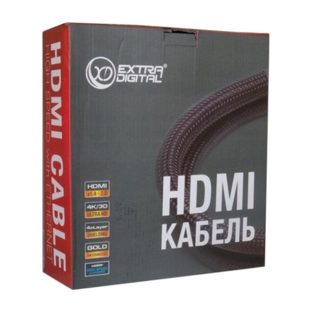 Кабель мультимедийный HDMI to HDMI 10.0m V2.0 4Kx2K Extradigital (KBH1881) 98_98.jpg - фото 3