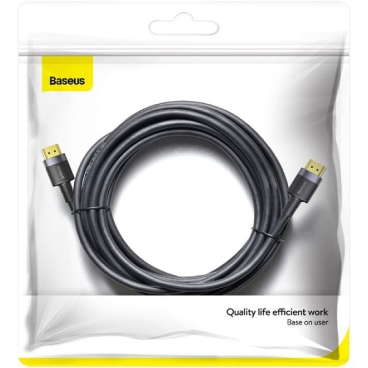 Кабель мультимедійний HDMI to HDMI 5.0m V2.0 Baseus (CADKLF-H01) 98_98.jpg - фото 10