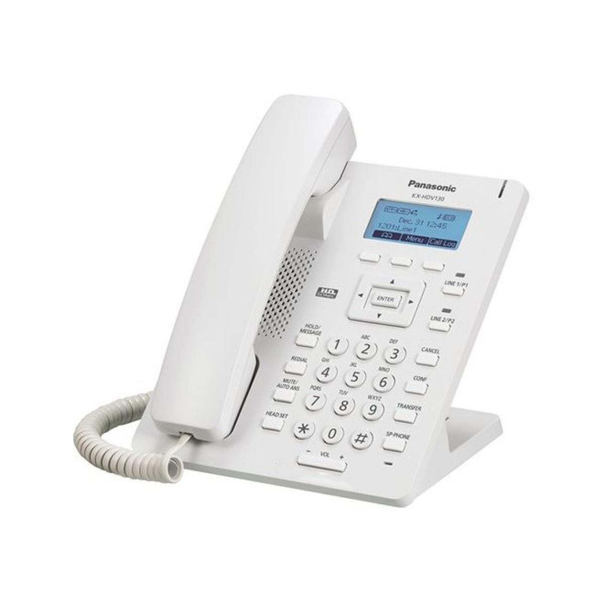 Проводной IP-телефон Panasonic KX-HDV130RU White 98_98.jpg - фото 3
