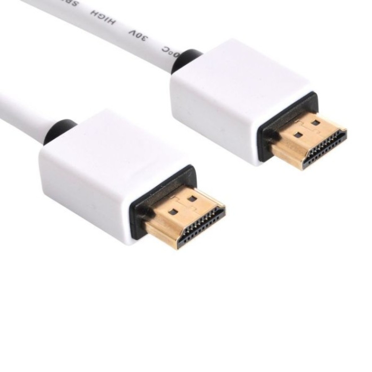 Кабель мультимедийный HDMI to HDMI 1.0m 2.0 white Sandberg (308-97) 98_98.jpg - фото 1