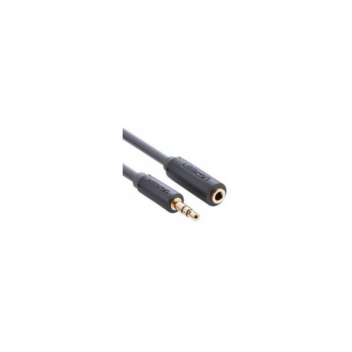 Кабель мультимедийный 3.5mm M to 3.5mm F 1.0m AV124 (Gray) Ugreen (10782) 98_98.jpg - фото 3