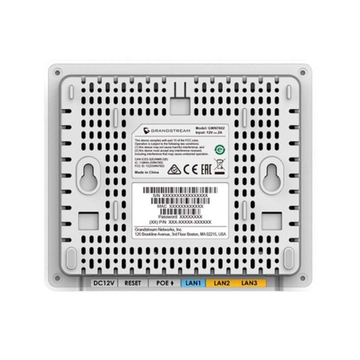 Точка доступа Grandstream GWN7604 In-wall 802.11ax Wi-Fi 6 Access Point 98_98.jpg - фото 4