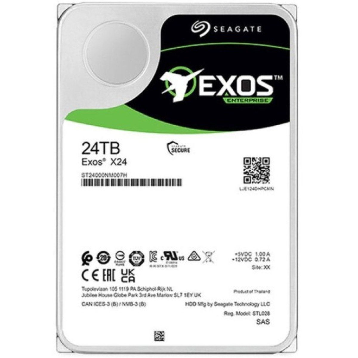 Жесткий диск SAS 3.5" 24TB Seagate (ST24000NM007H) 98_98.jpg - фото 2