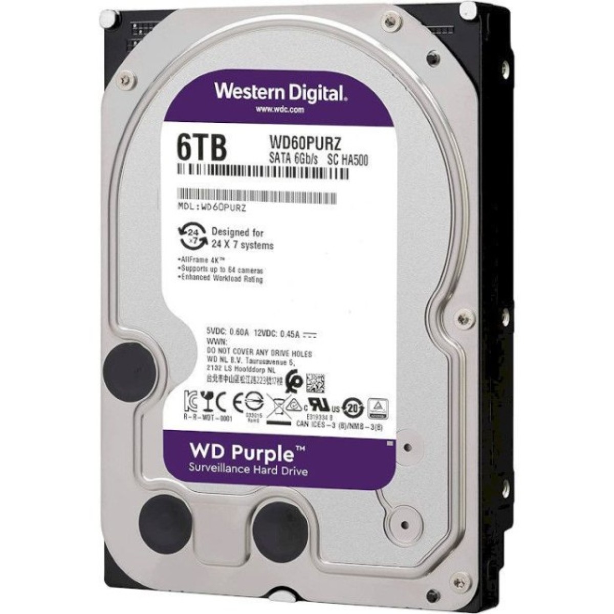 Жесткий диск 3.5" 6TB WD (WD64PURZ) 98_98.jpg - фото 2