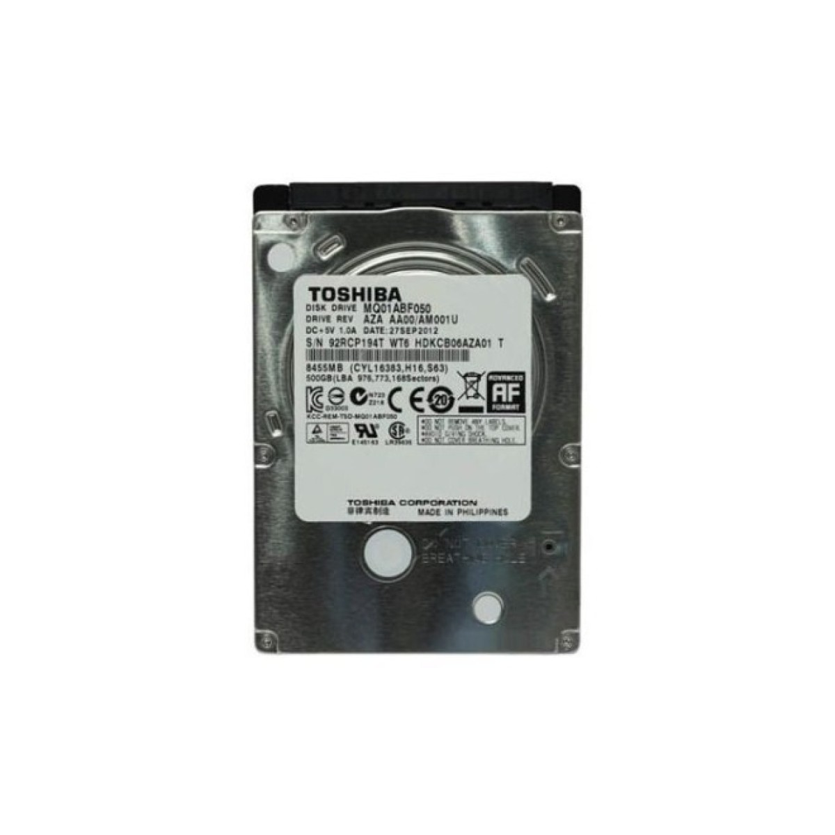 Жесткий диск для ноутбука 2.5" 500GB Toshiba (MQ01ABF050) 256_256.jpg