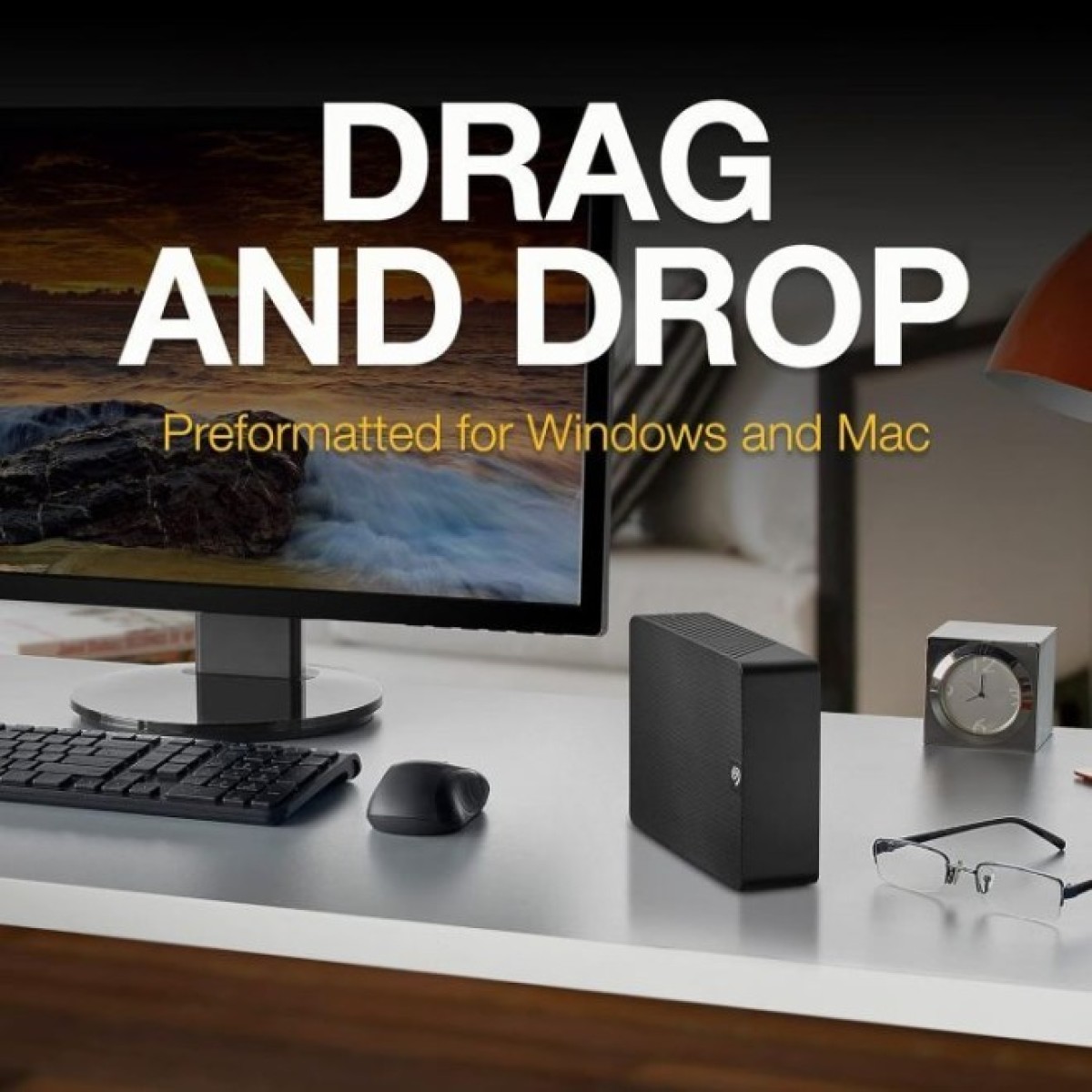 Зовнішній жорсткий диск 3.5" 20TB Expansion Desktop Seagate (STKP20000400) 98_98.jpg - фото 8