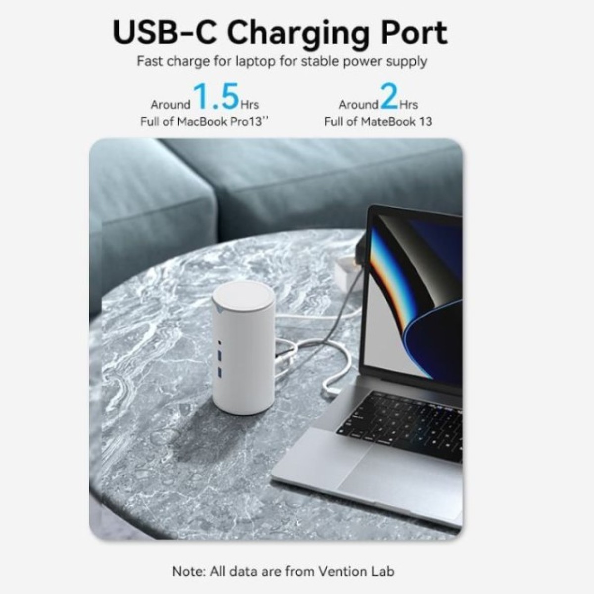 Концентратор Vention USB3.1 Type-C to HDMI/VGA/USB3.0x3/RJ45/SD/TF/TRRS 3.5m/PD/DC100W12-in-1 (TPHWC-EU) 98_98.jpg - фото 2