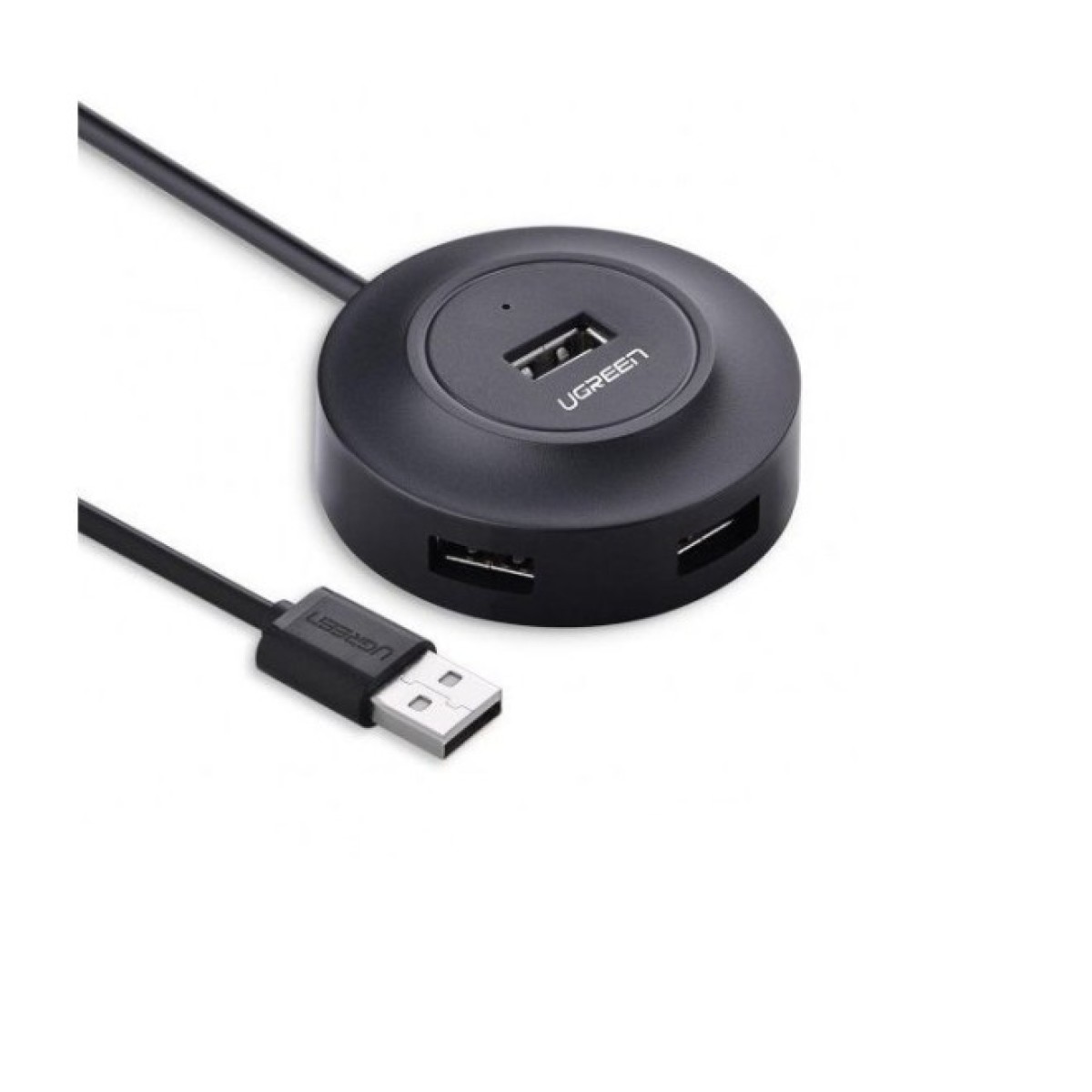 Концентратор Ugreen 4-port 1m USB 2.0 CR106 black (20277) 256_256.jpg