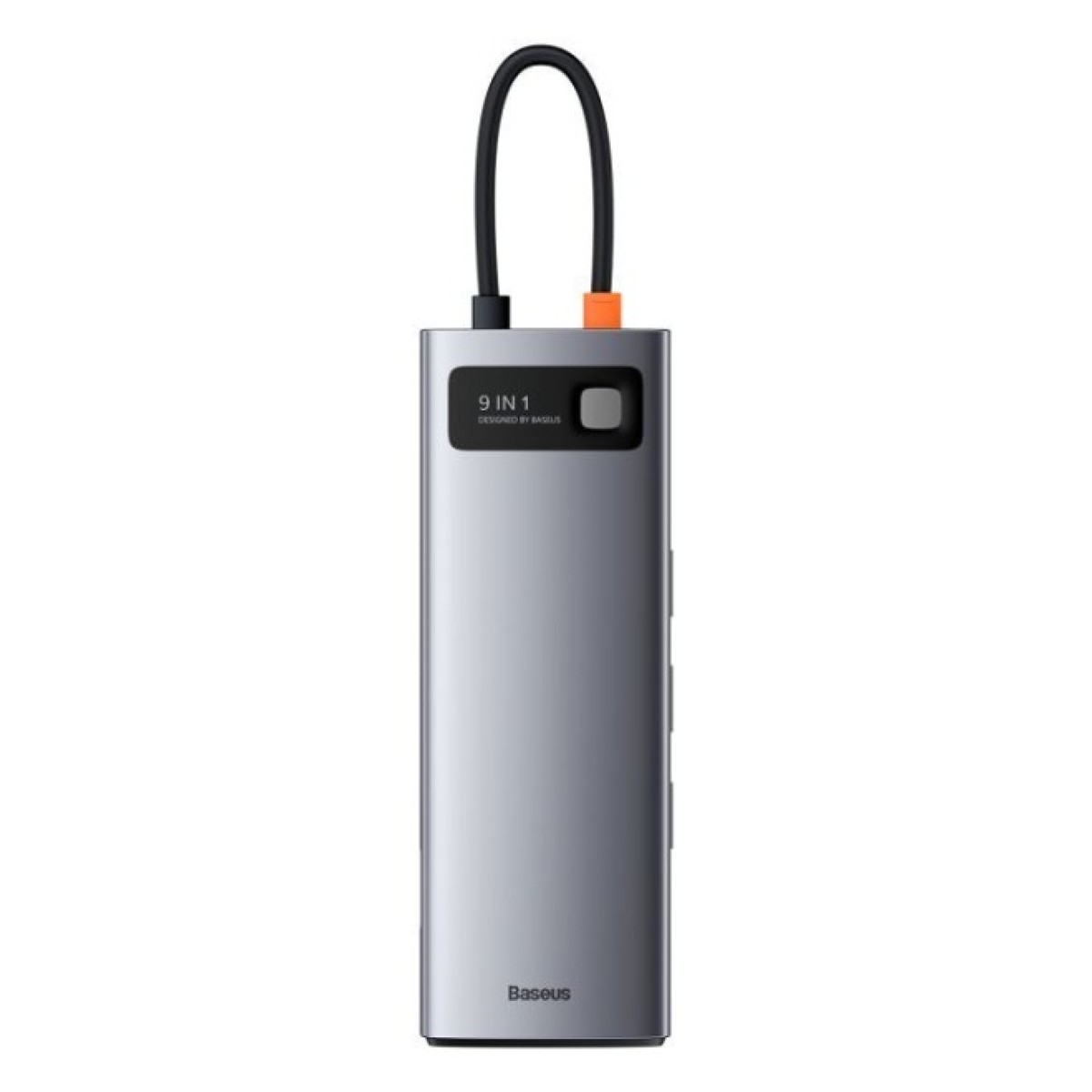 Концентратор Baseus USB3.1 Type-C to USB C(PD)100W/HDMI 4K 30Hz/VGA/USB3.2/RJ45/SD+TF,9in1 Grey (CAHUB-CU0G) 98_98.jpg - фото 2