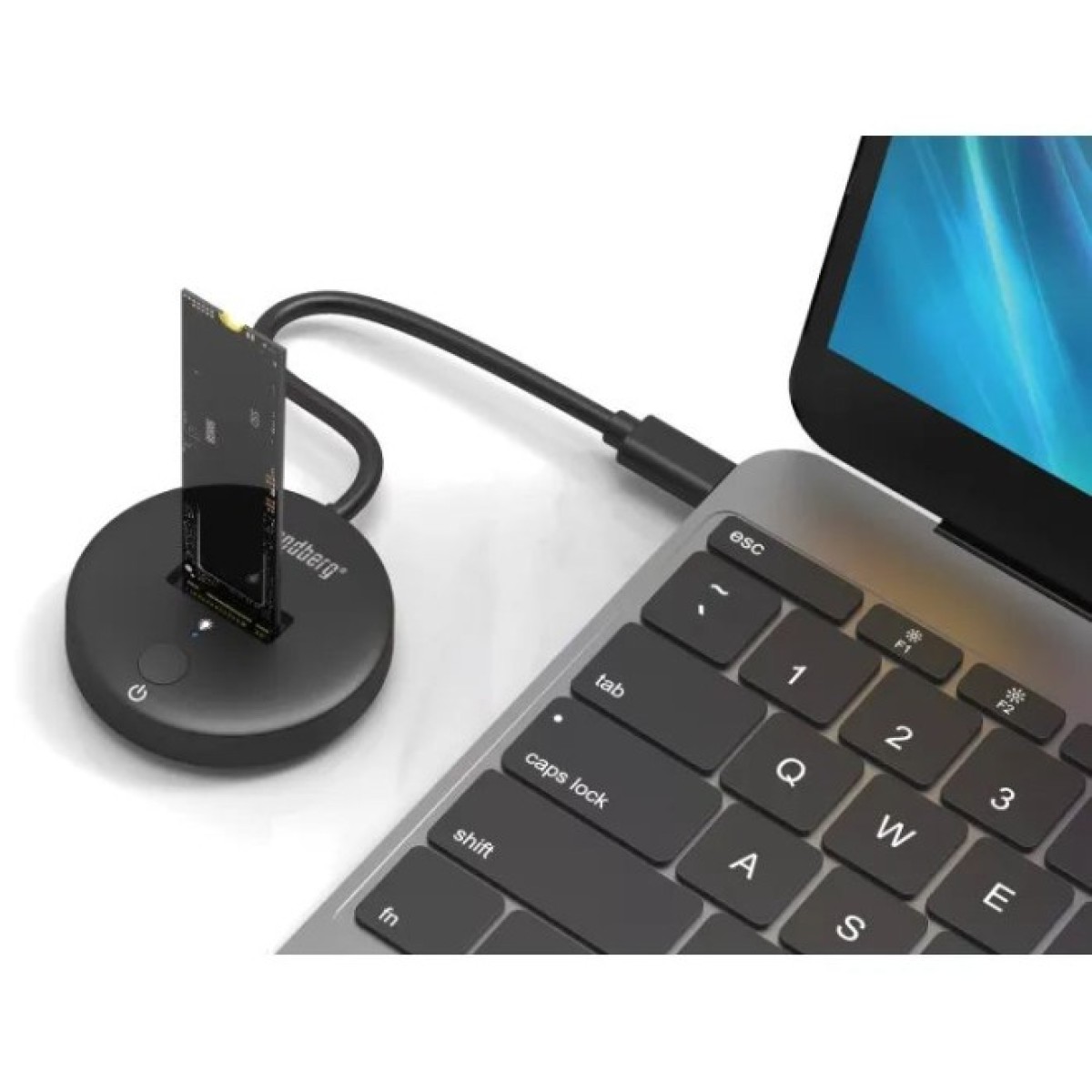 Концентратор Sandberg USB3.2 Type-C toSSD M.2 NVMe M Key (136-47) 98_98.jpg - фото 2