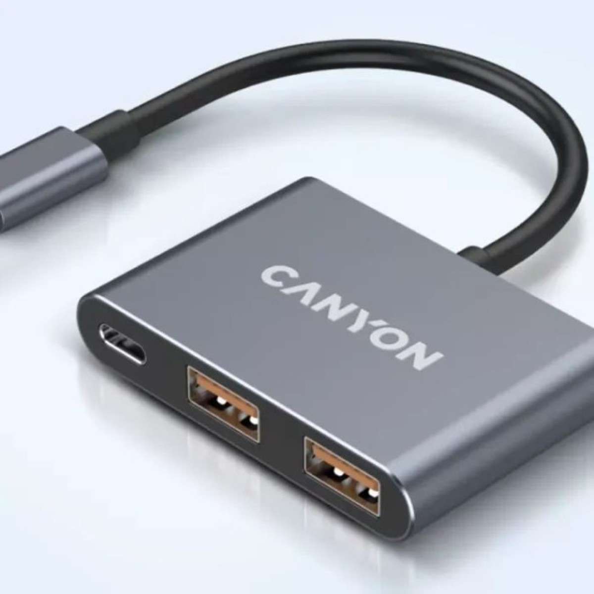 Концентратор Canyon hub DS-3 3in1 USB-C Dark Grey (CNS-TDS3) 98_98.jpg - фото 4