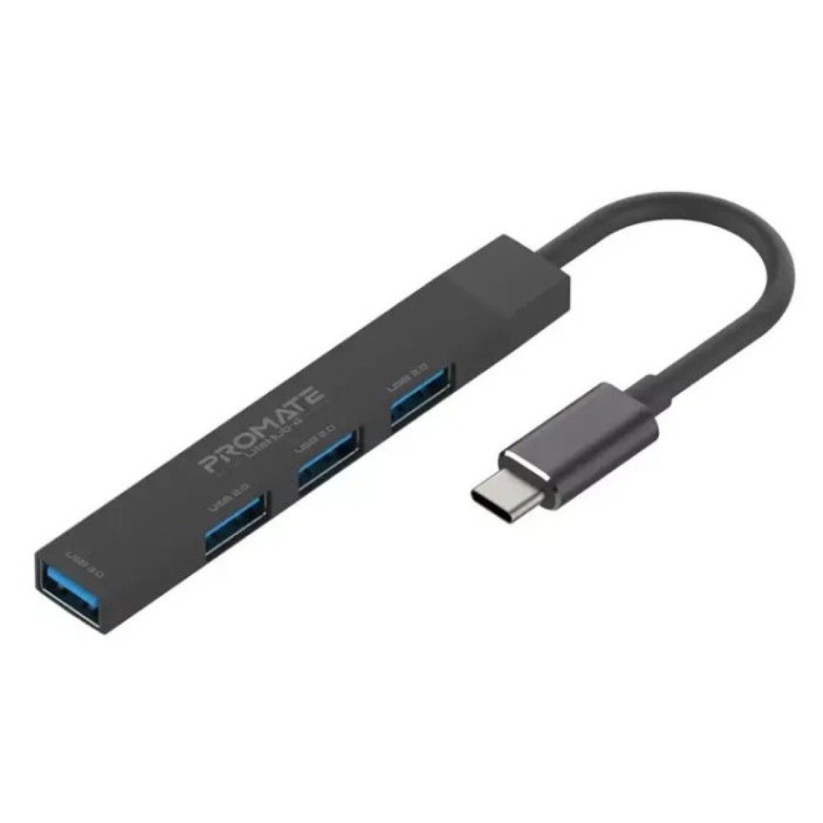 Концентратор Promate USB Hub 4 ports litehub-4.black (litehub-4.black) 256_256.jpg